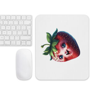 Eli Erdbeere Mousepad – Jede Maus braucht ein gutes Mauspad!